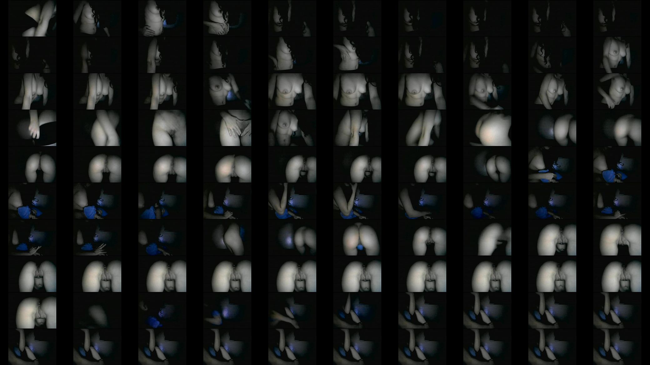 Culona ense&ntilde;a vagina peluda en webcam 预览图