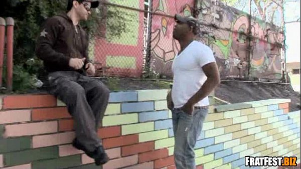 Download Video - Horny black guy sucking friends cock