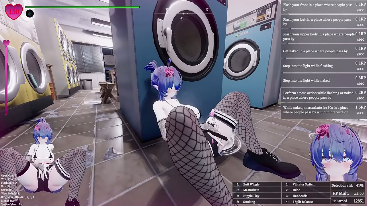 Manaka SFM &quot_Hunted&quot_ Downtown Night Worker (Modded Gameplay)