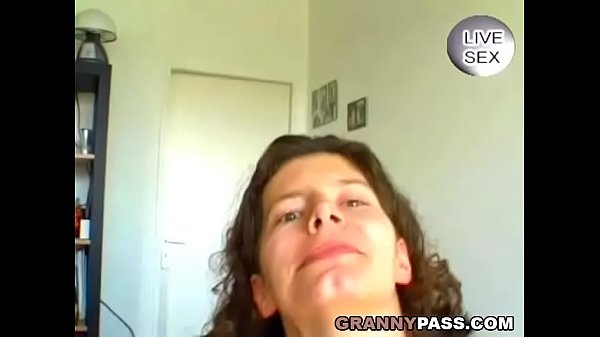 German Mature Plays With Her Pussy