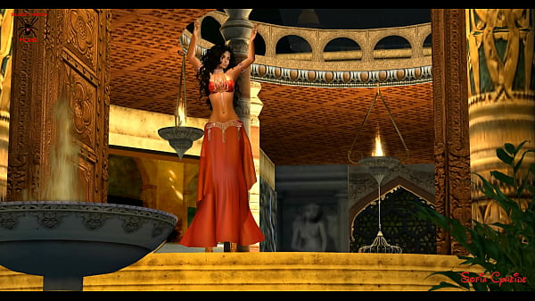 FANTASY GIRL RED BELLY DANCER