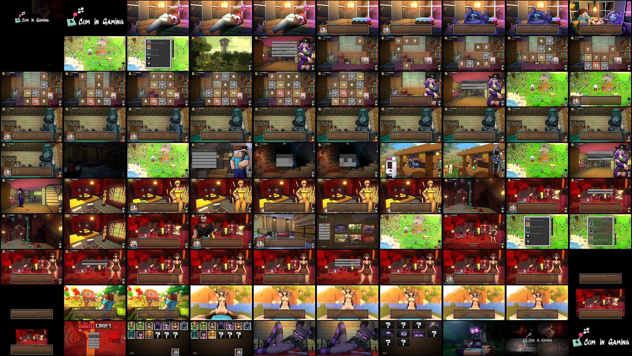 HornyCraft [ Parody Hentai game PornPlay ] Ep.47 piglin happy ending ! 预览图