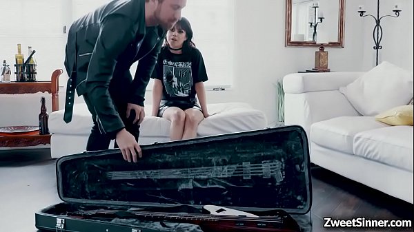 OMG!Punk teen Penelope Reed enjoys a hot fuck lessons with her horny guitar tutor Chad Alva.