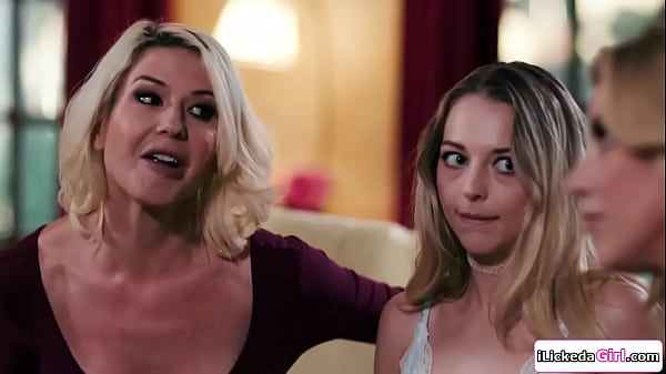 2 milfs pussy licking teen stepdaughter