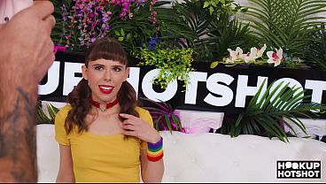 Brunette Cutie Pie Krystal Palmer Hooks Up With Nade Nasty!