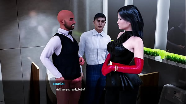 Download Video - Fashion Business &num;26 - Monica Fucking With 2 Guys in toilet