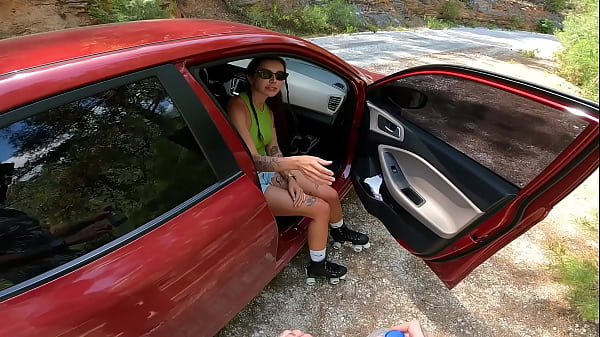 Fucking a Stranger in the woods for a Sip of Water!