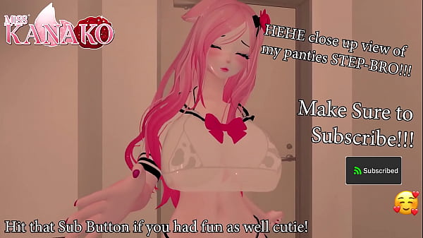 STEP BRO VIBS his STEP SIS CATGIRL PUSSY till she SQUIRTS all over the FLOOR!!! SEXY CAT GIRL POSE