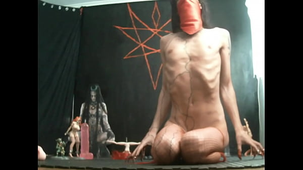 Download Video - skinny crossdresser with long hair and makeup doing anal with dildo