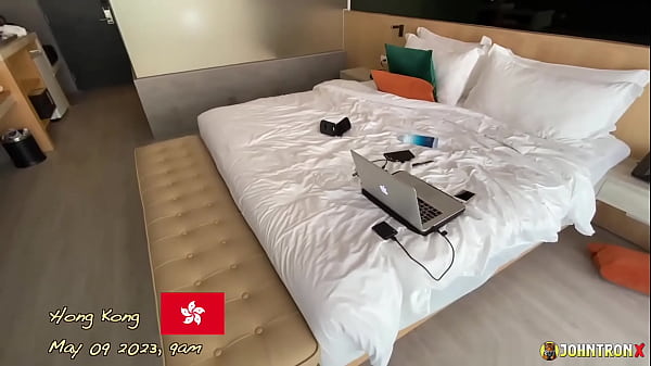 JohnTronX - Rimjob, blowjob, and hot anal sex with a gorgeous Asian girl