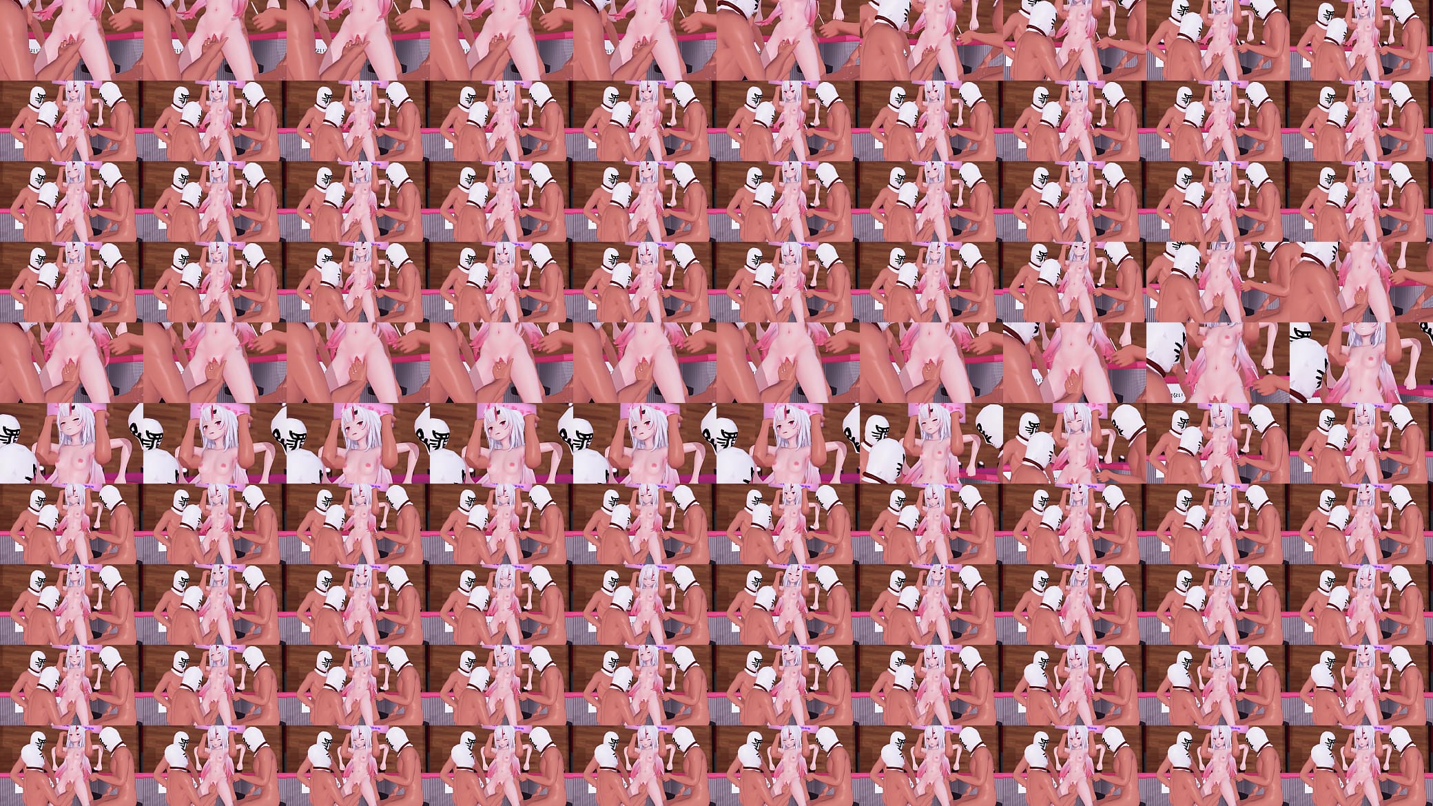 Hololive Nakiri Ayame fingering mmd 预览图