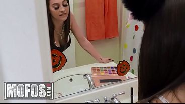 MOFOS - Scott Nails Gives Maddy May A Hard Anal Treat Before Her Trick Or Treat Plans