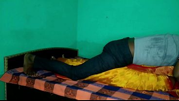 Stepsister and stepbrother hard fucking with Hindi voice