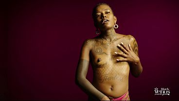 The Ultimate Mind Game: An Alternative Ebony Beauty’s Private Striptease, Full Nude, and Intense Solo Orgasm Session