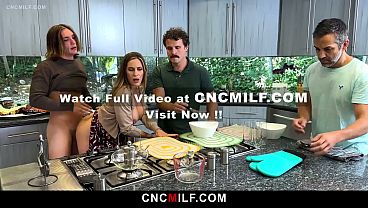 Thanksgiving Freeuse MILF Gets All Three Of Her Holes Stuffed By The Men In Her Family
