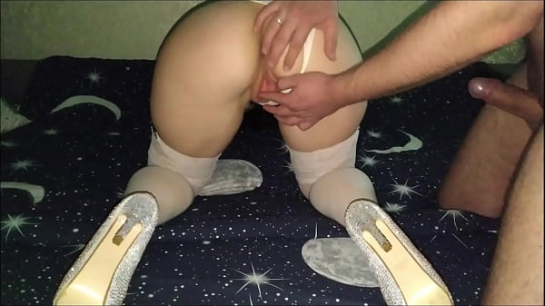 Mommy Gets Her Ass Full of Cum - Big Ass MILF Fucked in Both Holes