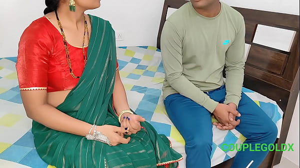 Komal's husband sent his friend at home, wife said, "Uncle, fuck me hard".