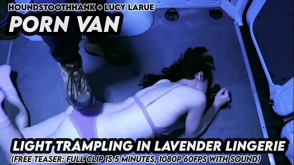 Porn Van Light Trampling in Lavender Lingerie