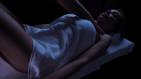 Skinny Teen Masseuse Roxie with Big Saggy Tits Fuck Client in Massage Parlour