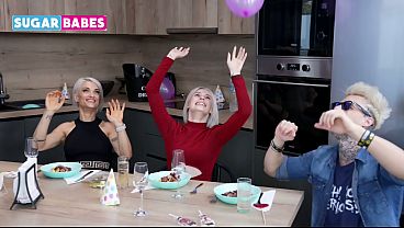 Christy White New Year with her stepbrother at SUGARBABESTV