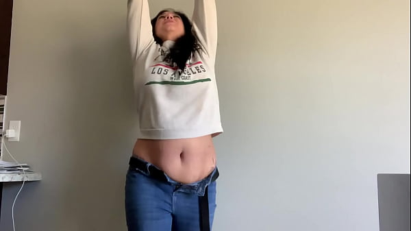 Chubby Girl Reaching