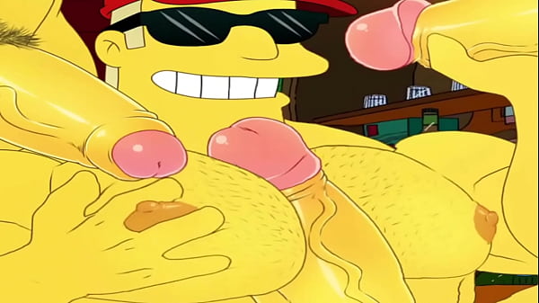 DuffMan Oh Yeah - Gay Cartoon Animation - The Simpson