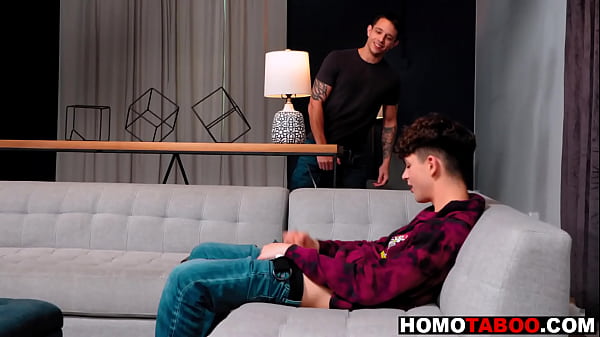 Gay boy fucked by pornstar stepbrother | Kyle Wyncrest & Zayne Bright