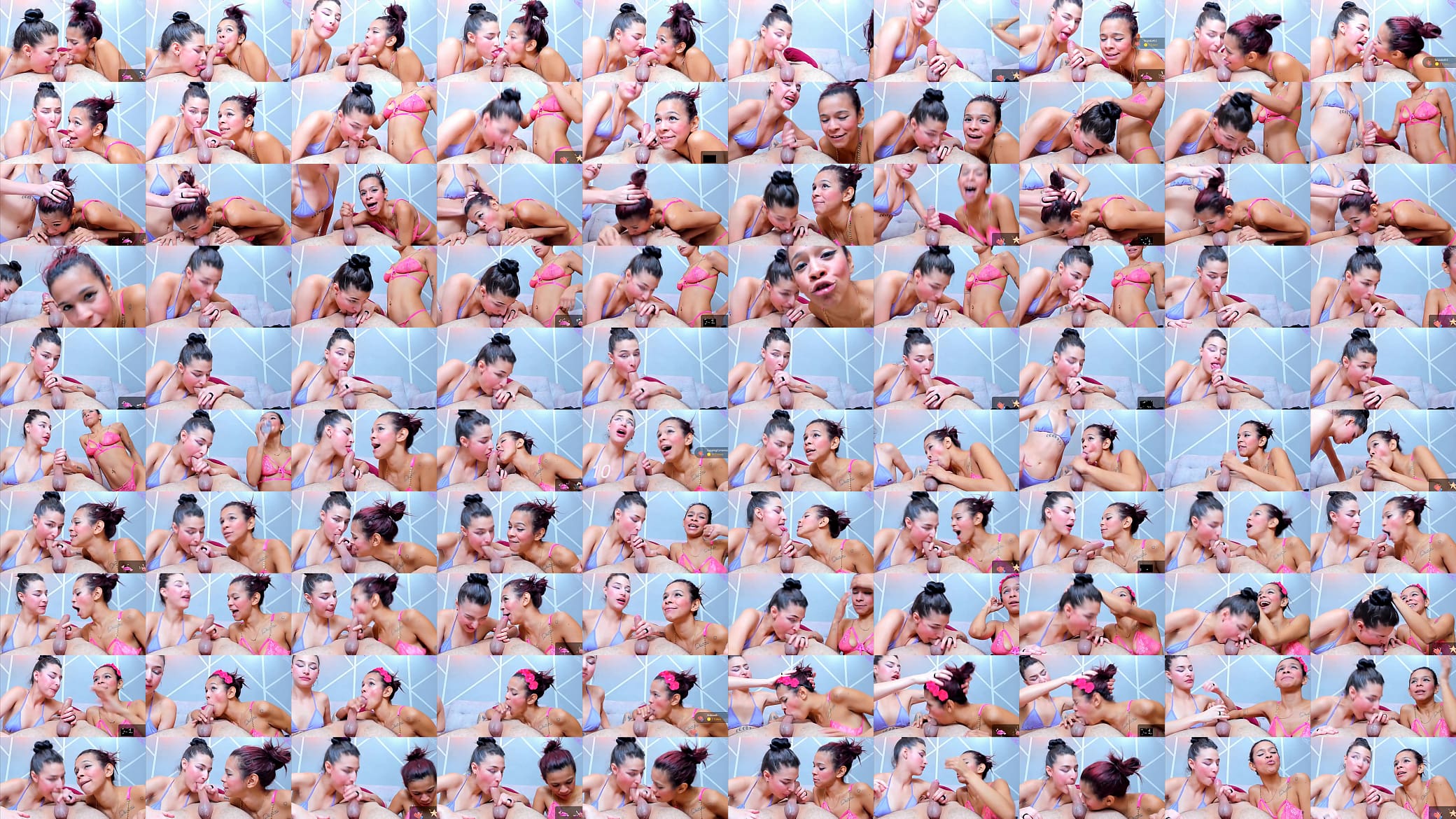 double deep blowjobs from horny FRIENDS - lucky stepbrother 预览图