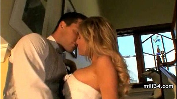 Horny big tit milf loves anal