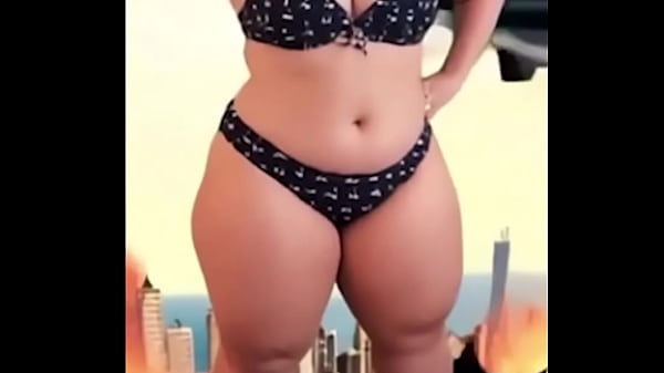 Whoops, I accidentally launched a school of sharks into the sky while stomping through town as your favorite curvy giante ...