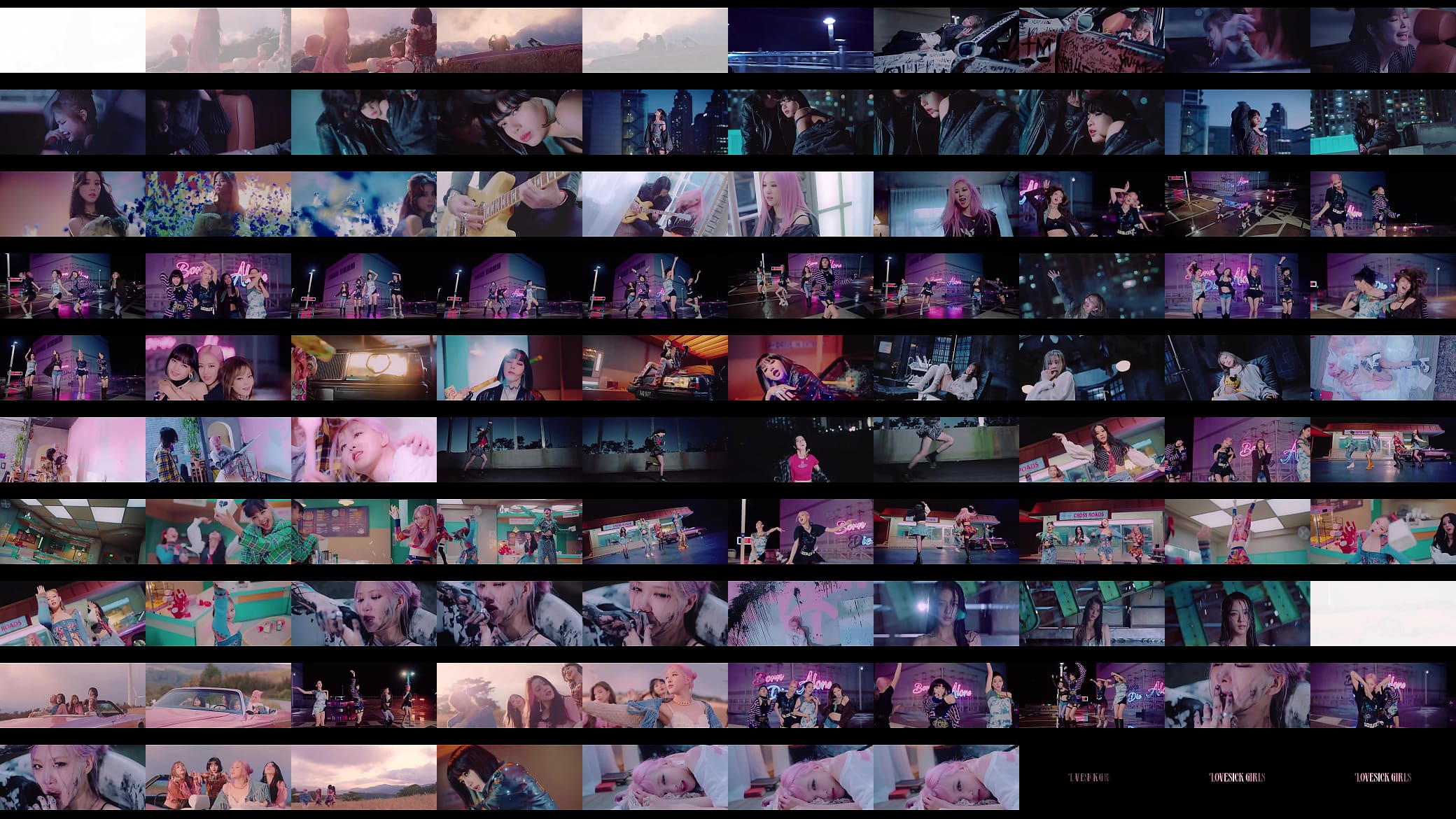 BLACKPINK - &#039;Lovesick Girls&#039; M/V 预览图