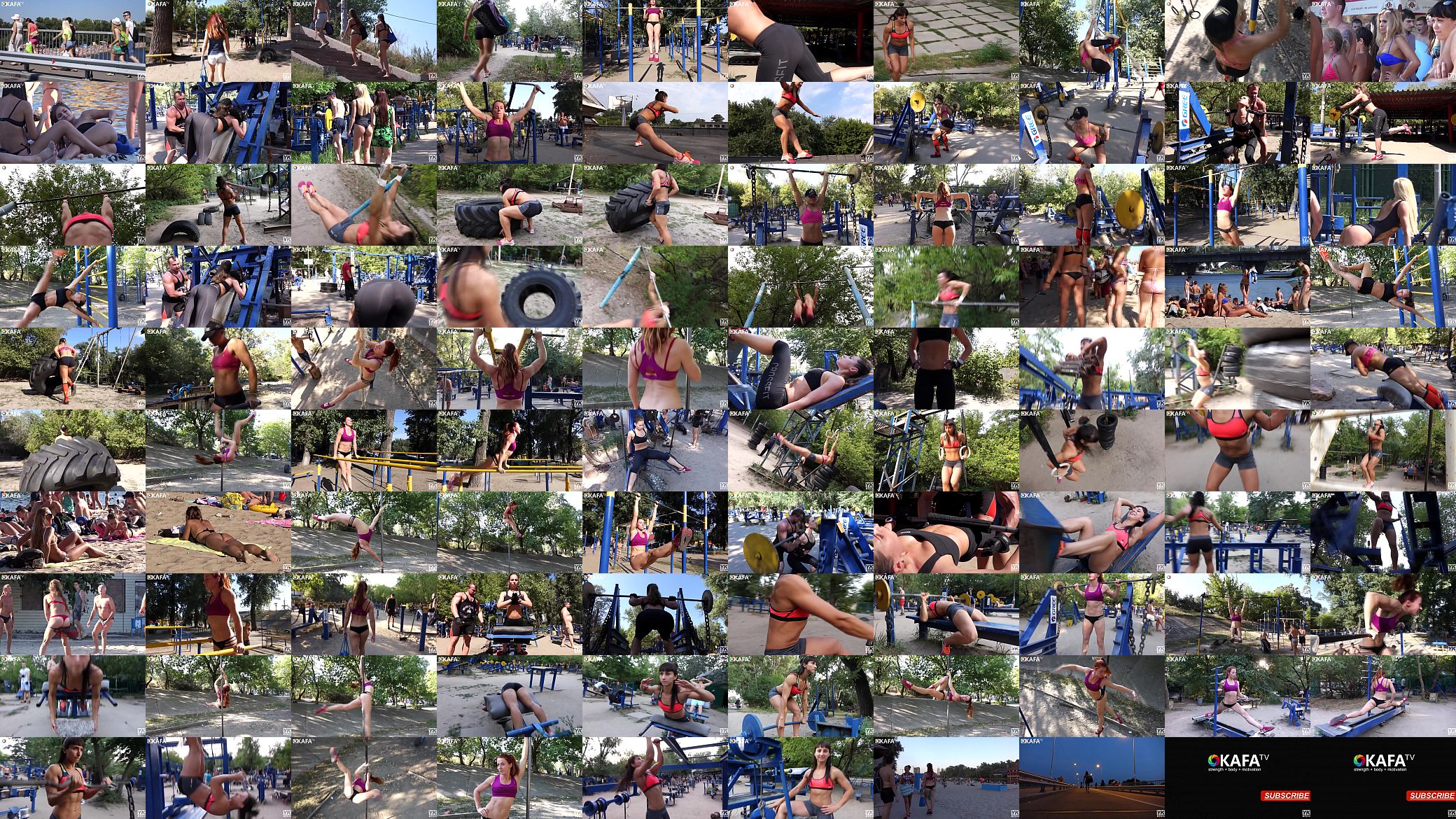 Awesome Ukrainian Girls - Strength &amp; Flexibility  -  Female Motivation 预览图