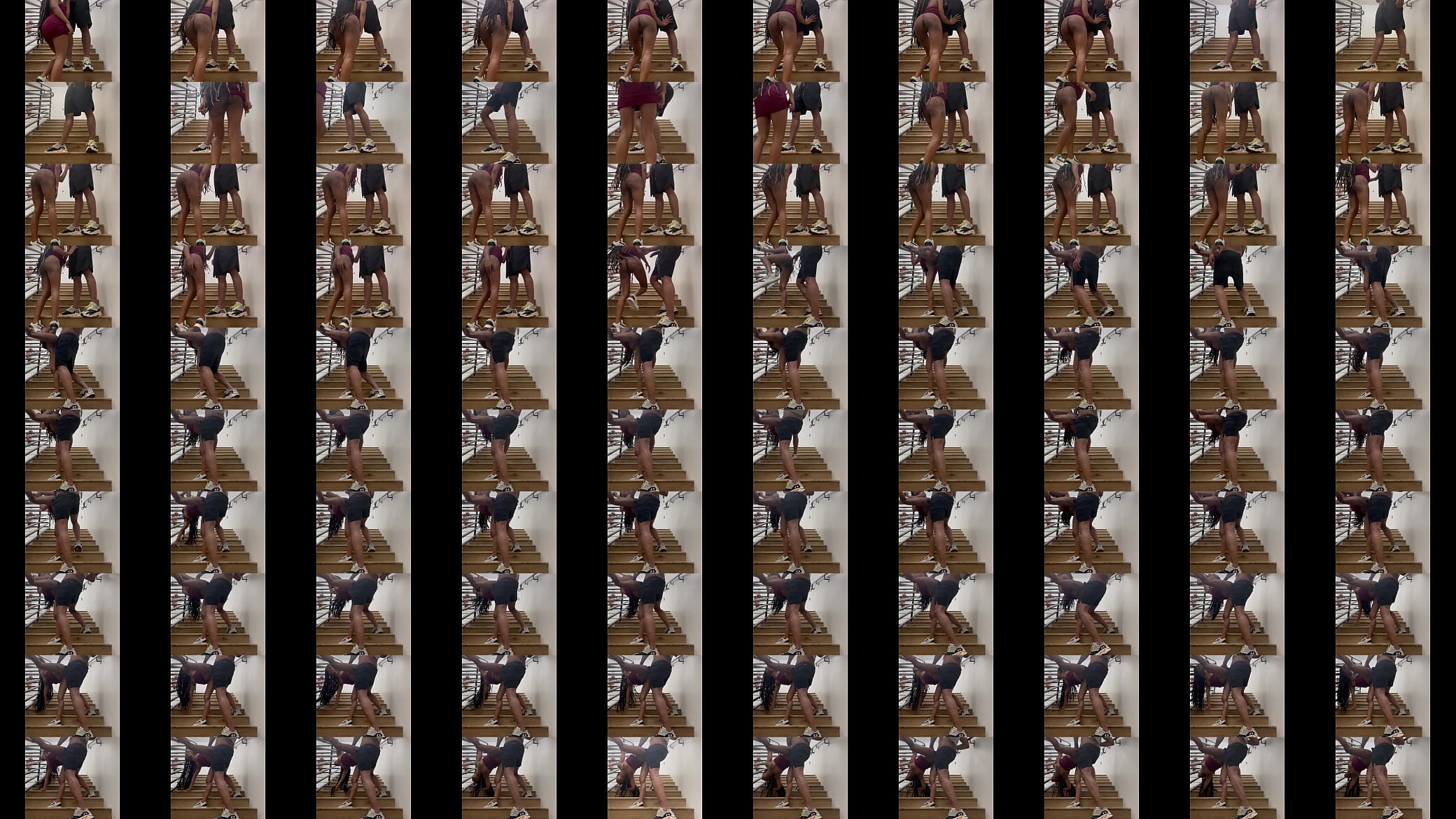 Almost got caught fucking in a stairwell 预览图