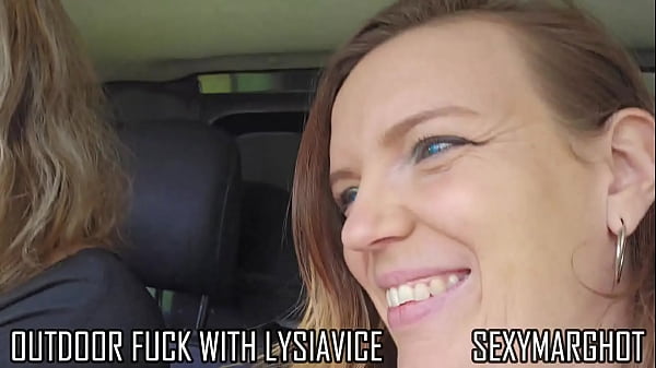 I join my darling Tgirl Lysia for a fuck in my van she really wanted to fuck me