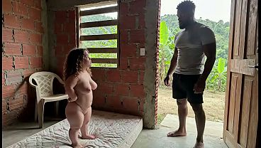 WOW - Brazilian DWARF FUCKS Her NEIGHBOR for the FIRST TIME with a HUGE BBC COCK (AI Generated)