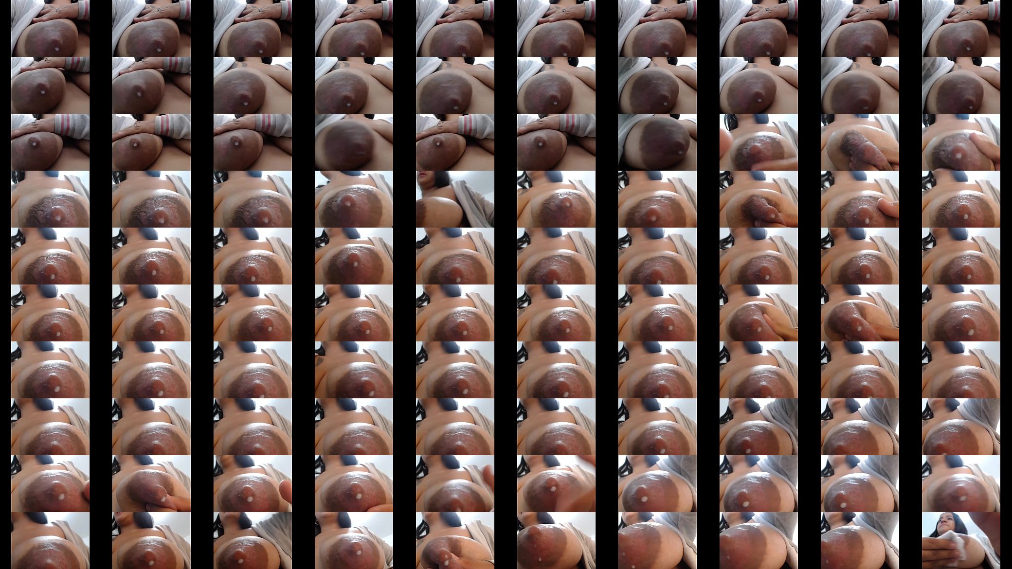 Super-Closeup Engorged Breasts - Suckling POV 预览图
