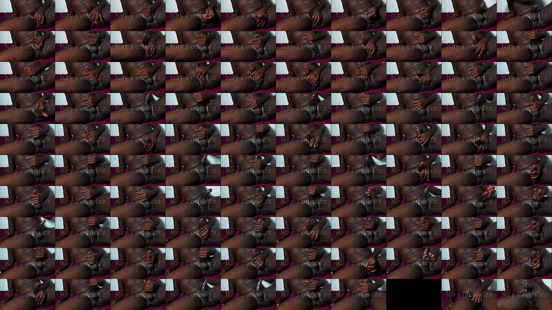 Hot Guy with Thick Black Cock Jerking and loud cumming [FULL VIDEO] 预览图