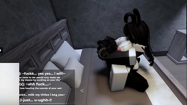 Download Video - &lbrack;ROBLOX&rsqb; Bunny-girl hops on my cock until she gets filled up