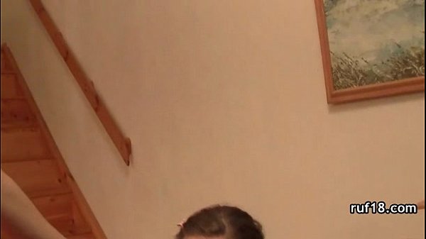 Kinky teen plays with fire