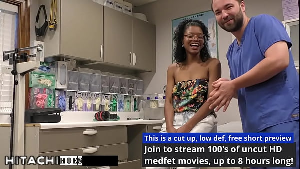 Download Video - Freshman Nikki Star Gets Hitachi Magic Wand Orgasms By Doctor Tampa During Physical 4 College At HitachiHoes - Reup