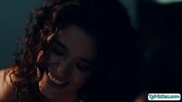 Shemale stepmom fucks her stepteens pussy