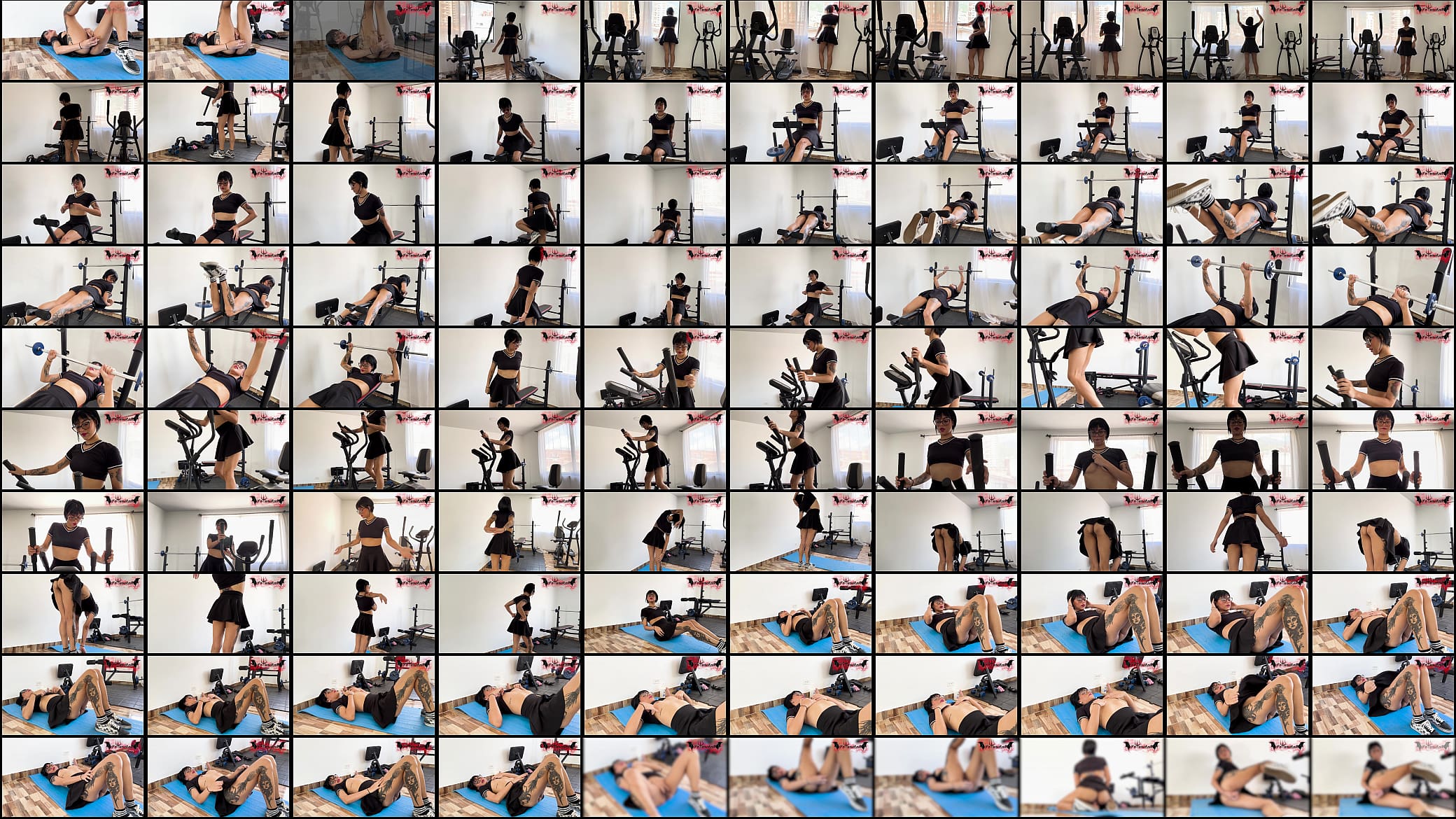 Masturbating in the gym 预览图