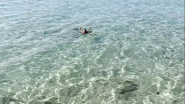 Monika Fox Swims In The Caribbean Sea And Poses Naked On The Reefs (Free)