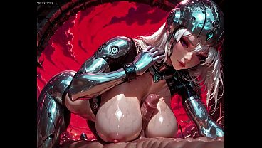 黙示録のセックスボットが私の精液を採取する - 音声付き - AI生成