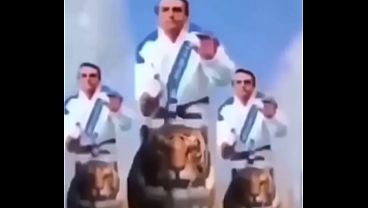 Impossível não gozar vendo esse vídeo maravilhoso do Bolsonaro (meme shitpost)