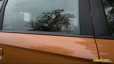 ELLA HUGHES | JASMINE JAE | RYAN RYDER | Hardcore Car Threesome - Fake Driving School