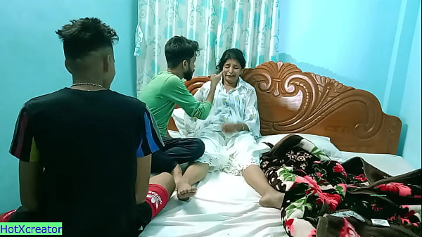Hotxcreator - Indian wife shared with close friend! She was not ready for sex!