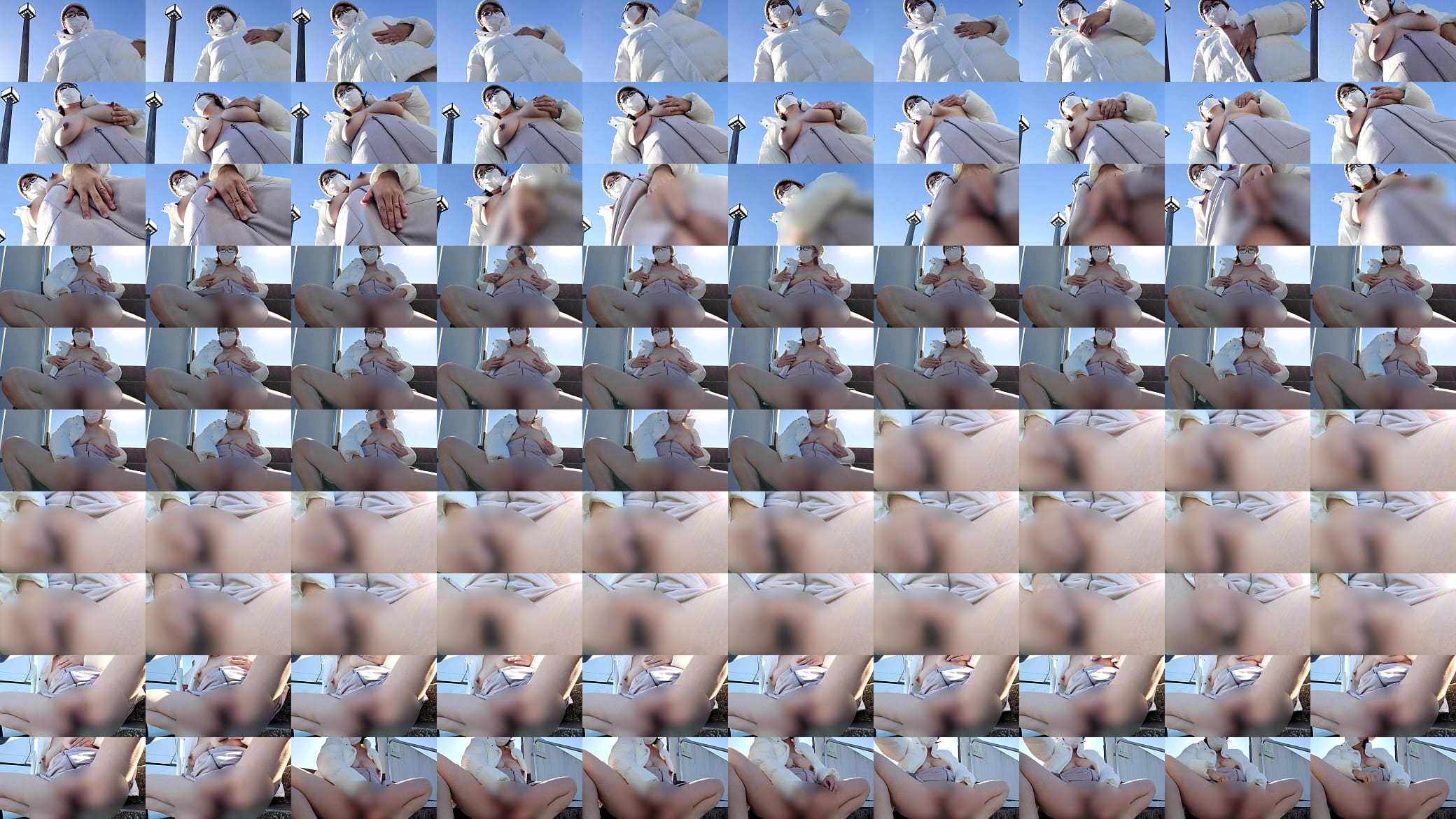 A married woman gets excited by outdoor masturbation：The full video is&rarr;https://www.xvideos.red/channels/aika-frau 预览图