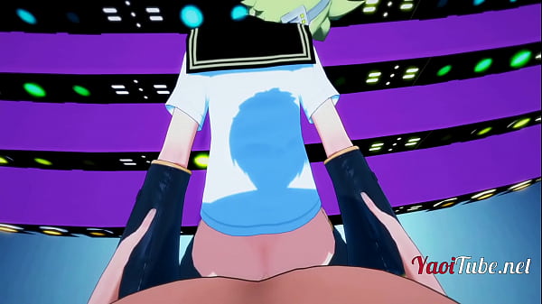 Download Video - Vocaloid - POV Len Fucked in diferents positions and creampie in his ass - Yaoi 3D