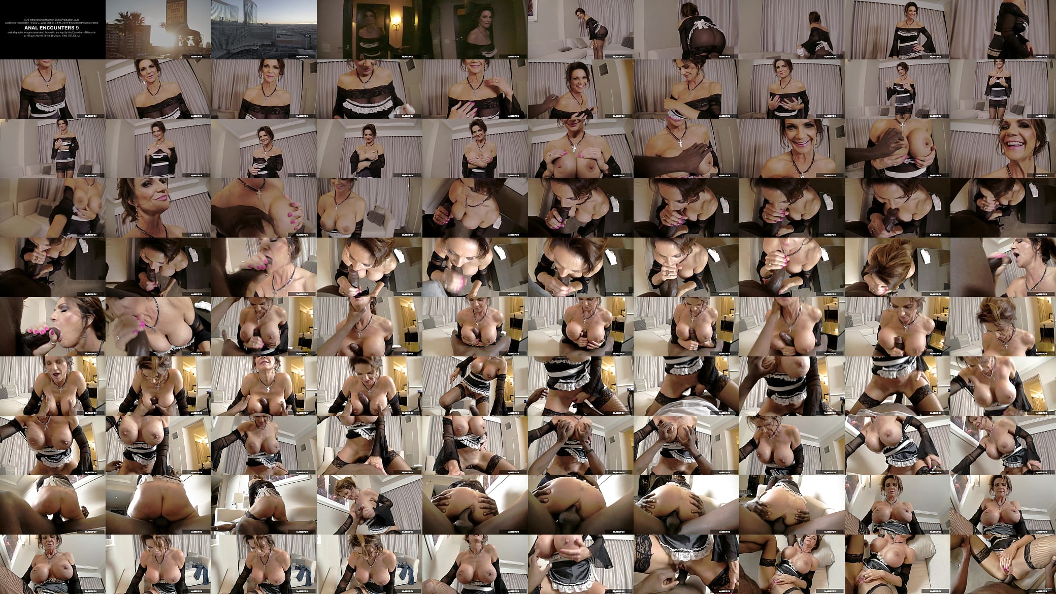 Naughty Hotel Maid Deauxma Rides A Big Black Cock and Gets Cum All Over - 4K teaser 预览图
